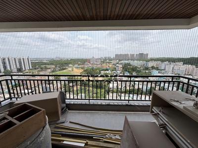 Balcony Image of 2500 Sq.ft 3 BHK Apartment / Flat for rent in Praneeth Pranav Solitaire, Bachupally Hyderabad for Rs. 48010