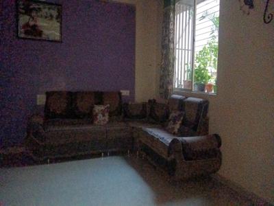 Living Room Image of 1100 Sq.ft 2 BHK Apartment / Flat for rent in Orchid Blues, Shela Ahmedabad for Rs. 35000