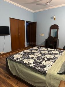 Bedroom Image of 700 Sq.ft 1 RK Builder Floor for rent in Safdarjung Development Area New Delhi for Rs. 40000