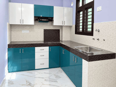 Kitchen Image of 1044 Sq.ft 2.5 BHK Independent House for sale in Sector 4 Gurgaon for Rs. 8000000