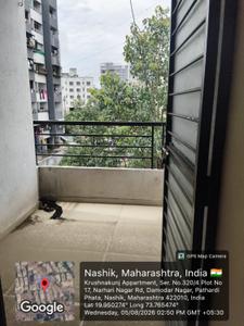 Balcony Image of 485 Sq.ft 1 BHK Apartment / Flat for sale in Pathardi Phata Nashik for Rs. 1764000