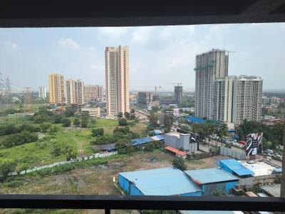 Living Room Image of 670 Sq.ft 2 BHK Apartment / Flat for rent in National Trinity Paradise Phase 1, Shilphata Thane for Rs. 17000