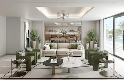 Living Room Image of 635 Sq.ft 1 BHK Apartment / Flat for sale in Deira Islands Dubai for Rs. 44103638