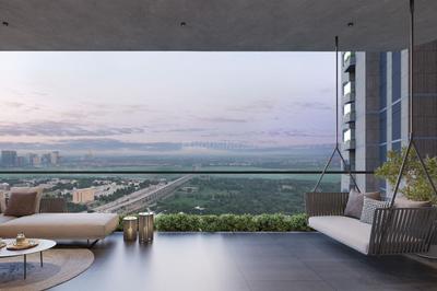 Balcony Image of 4437 Sq.ft 4 BHK Apartment / Flat for sale in Ekarth Sarvam, PDPU Road Gandhinagar for Rs. 39600000