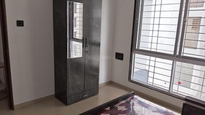 Bedroom Image of 1250 Sq.ft 3 BHK Apartment / Flat for rent in Vinayak Eastern River Residency Wing F, Pimple Gurav Pune for Rs. 48000