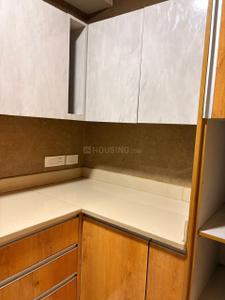 Kitchen Image of 2100 Sq.ft 3 BHK Builder Floor for rent in Chittaranjan Park New Delhi for Rs. 150000