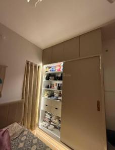 Bedroom Image of 650 Sq.ft 1 BHK Apartment / Flat for rent in VTP Leonara H Building, Mahalunge Pune for Rs. 30000