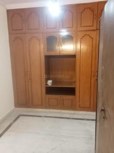 Bedroom Image of 900 Sq.ft 1.5 BHK Builder Floor for rent in Lajpat Nagar New Delhi for Rs. 28000