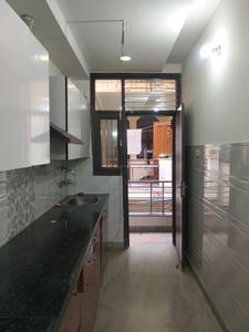 Kitchen Image of 450 Sq.ft 1 BHK Builder Floor for rent in Shalimar Bagh New Delhi for Rs. 15000