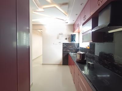 Kitchen Image of 1550 Sq.ft 3 BHK Apartment / Flat for rent in Mallapur Secunderabad for Rs. 29000