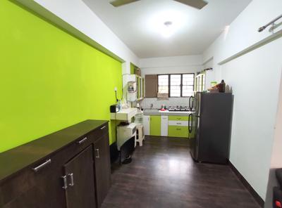 Kitchen Image of 600 Sq.ft 1 BHK Apartment / Flat for rent in Rajat Rashmi Apartment, Koregaon Park Pune for Rs. 32000