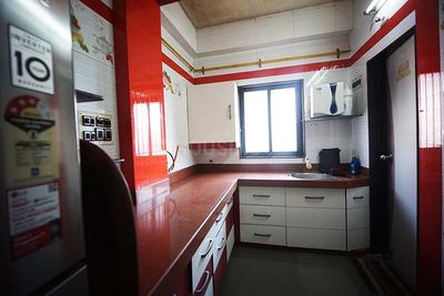 Kitchen Image of 828 Sq.ft 2 BHK Apartment / Flat for sale in Kankaria Ahmedabad for Rs. 7800000