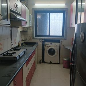 Kitchen Image of 700 Sq.ft 2 BHK Apartment / Flat for sale in Kabra Happy Valley, Thane West Thane for Rs. 11000000