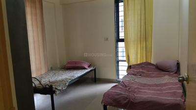 Bedroom Image of 1000 Sq.ft 2 BHK Apartment / Flat for rent in Magarpatta Iris, Magarpatta City Pune for Rs. 32000