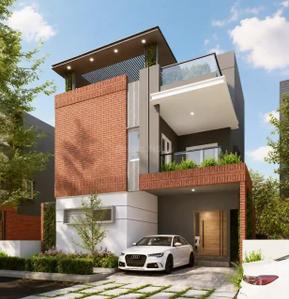 Image of 2620 Sq.ft 4 BHK Villa for sale in Vaishnavi Arsh Greens, Bagalur, Bengaluru for Rs. 27000000