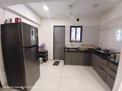Kitchen Image of 1600 Sq.ft 3 BHK Apartment / Flat for sale in Lilleria 162, Sama Savli Vadodara for Rs. 7500000