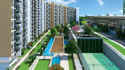 Image of 1523 Sq.ft 2 BHK Apartment / Flat for sale in L And T Seawoods Residences, Seawoods, Navi Mumbai for Rs. 29600000