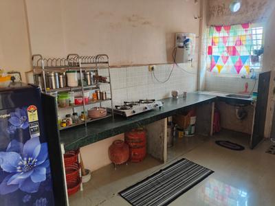 Kitchen Image of 851 Sq.ft 2 BHK Independent House for sale in Satya Malwa County, Manglia Indore for Rs. 7500000
