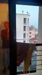 Balcony Image of 690 Sq.ft 1 BHK Apartment / Flat for sale in Sai Gangat Apartment, Kasarvadavali Thane for Rs. 4300000