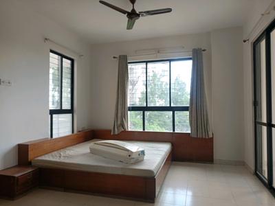 Bedroom Image of 1701 Sq.ft 3 BHK Apartment / Flat for rent in Wanowrie Pune for Rs. 48000