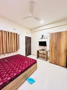Bedroom Image of 346 Sq.ft 1 RK Builder Floor for rent in Mahalakshmi Nagar Indore for Rs. 10000