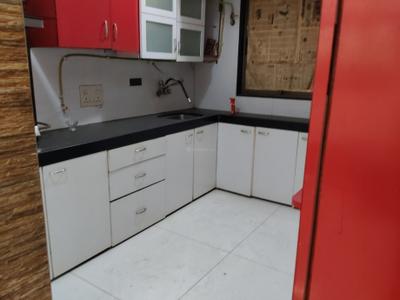 Kitchen Image of 1150 Sq.ft 2 BHK Apartment / Flat for rent in Goodwill Gardens, Kharghar Navi Mumbai for Rs. 40000