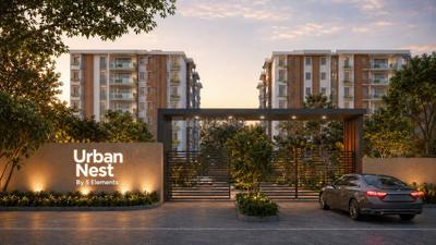 Image of 1320 Sq.ft 3 BHK Apartment / Flat for sale in 5 Elements Urban Nest, Kambipura, Bengaluru for Rs. 12300000