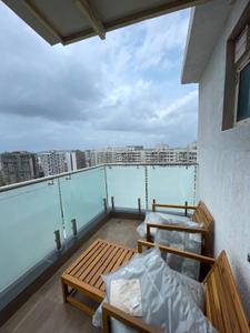 Balcony Image of 2000 Sq.ft 4 BHK Apartment / Flat for rent in Pharande Puneville Phase I, Punawale Pune for Rs. 72000