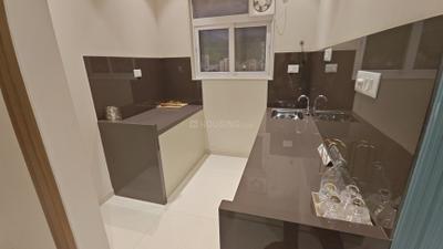 Kitchen Image of 500 Sq.ft 1 BHK Apartment / Flat for sale in Ashar Axis, Thane West Thane for Rs. 10000000