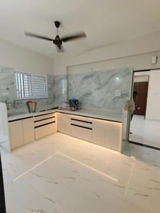 Kitchen Image of 1550 Sq.ft 3 BHK Apartment / Flat for rent in Zingabai Takli Nagpur for Rs. 25000