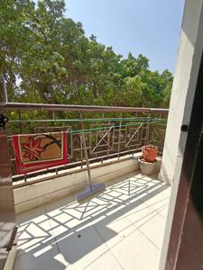 Balcony Image of 650 Sq.ft 1 BHK Apartment / Flat for rent in Kaveri Apartments, Vasant Kunj New Delhi for Rs. 27500