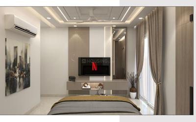 Bedroom Image of 1850 Sq.ft 3 BHK Builder Floor for sale in Agarwal Aditya World City, Wave City Ghaziabad for Rs. 9000000