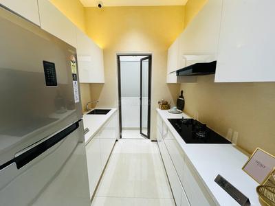 Kitchen Image of 980 Sq.ft 2 BHK Apartment / Flat for sale in Sunteck One World, Naigaon East Naigaon for Rs. 5086000