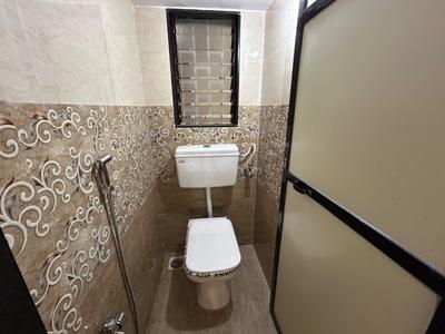 Bathroom Image of 750 Sq.ft 1 BHK Apartment / Flat for rent in Dombivli East Thane for Rs. 16000