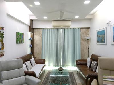 Living Room Image of 1380 Sq.ft 3 BHK Apartment / Flat for sale in Sheth Golden Willows, Mulund West Mumbai for Rs. 45000000