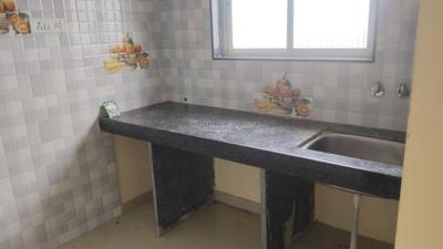 Kitchen Image of 610 Sq.ft 1 BHK Apartment / Flat for rent in Bibwewadi Pune for Rs. 14500