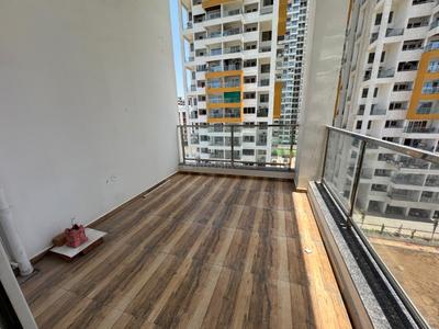 Balcony Image of 1150 Sq.ft 2 BHK Apartment / Flat for rent in Abhijit Jayanti Nagari VII Wing K L, Besa Nagpur for Rs. 30000