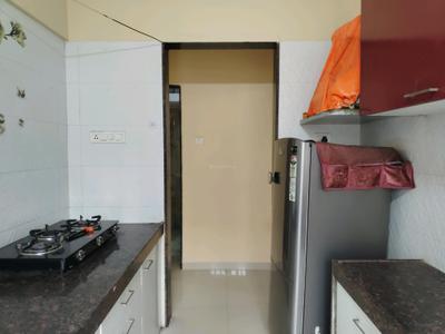 Kitchen Image of 650 Sq.ft 1 BHK Apartment / Flat for rent in Veena Dynasty Ph II, Nalasopara East Nala Sopara for Rs. 16500