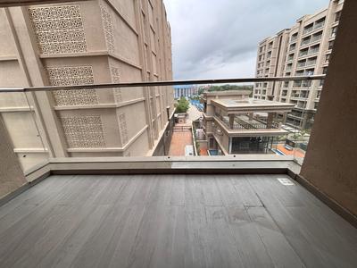 Balcony Image of 1000 Sq.ft 2 BHK Apartment / Flat for sale in Nyati Elysia, Kharadi Pune for Rs. 12000000