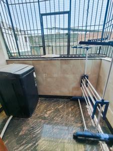 Balcony Image of 980 Sq.ft 2 BHK Apartment / Flat for rent in Saket RWA, Saket New Delhi for Rs. 26000