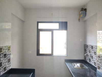 Kitchen Image of 550 Sq.ft 1 BHK Apartment / Flat for rent in Vijay Park, Kasarvadavali Thane for Rs. 19000