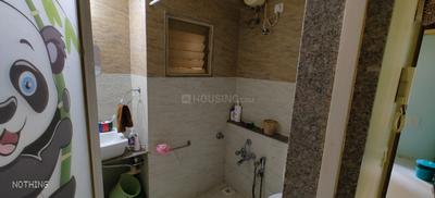 Bathroom Image of 1040 Sq.ft 3 BHK Apartment / Flat for sale in Bakeri Sivanta, Vejalpur Ahmedabad for Rs. 9000000