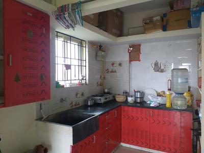 Kitchen Image of 900 Sq.ft 2 BHK Independent House for rent in  Panchamukhi Enclave, Whitefield Bengaluru for Rs. 16000