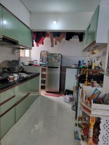 Kitchen Image of 950 Sq.ft 2 BHK Apartment / Flat for sale in DG Shriram Corner, Dalve Wadi Pune for Rs. 6000000