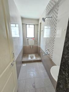 Bathroom Image of 450 Sq.ft 1 RK Apartment / Flat for rent in Pimple Gurav Pune for Rs. 9500
