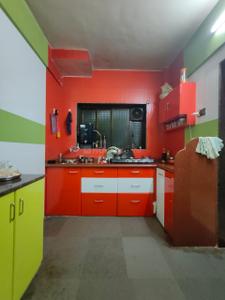Kitchen Image of 600 Sq.ft 1 BHK Apartment / Flat for sale in Kalwa Thane for Rs. 6000000