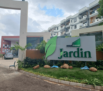 Image of 1498 Sq.ft 3 BHK Apartment / Flat for sale in TVS Emerald Jardin, Begur, Bengaluru for Rs. 18000000