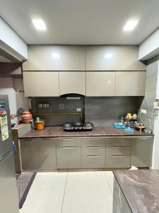 Kitchen Image of 1450 Sq.ft 3 BHK Apartment / Flat for sale in Kavisha Panorama, Bopal Ahmedabad for Rs. 8500000