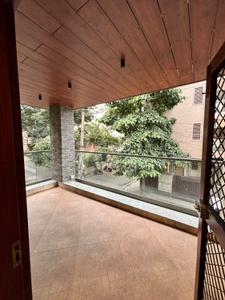 Balcony Image of 1950 Sq.ft 3 BHK Apartment / Flat for rent in Cooke Town Bengaluru for Rs. 105000