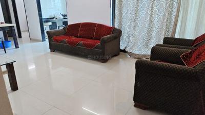 Living Room Image of 1245 Sq.ft 2 BHK Apartment / Flat for rent in Gami Trixie, Ulwe Navi Mumbai for Rs. 43000